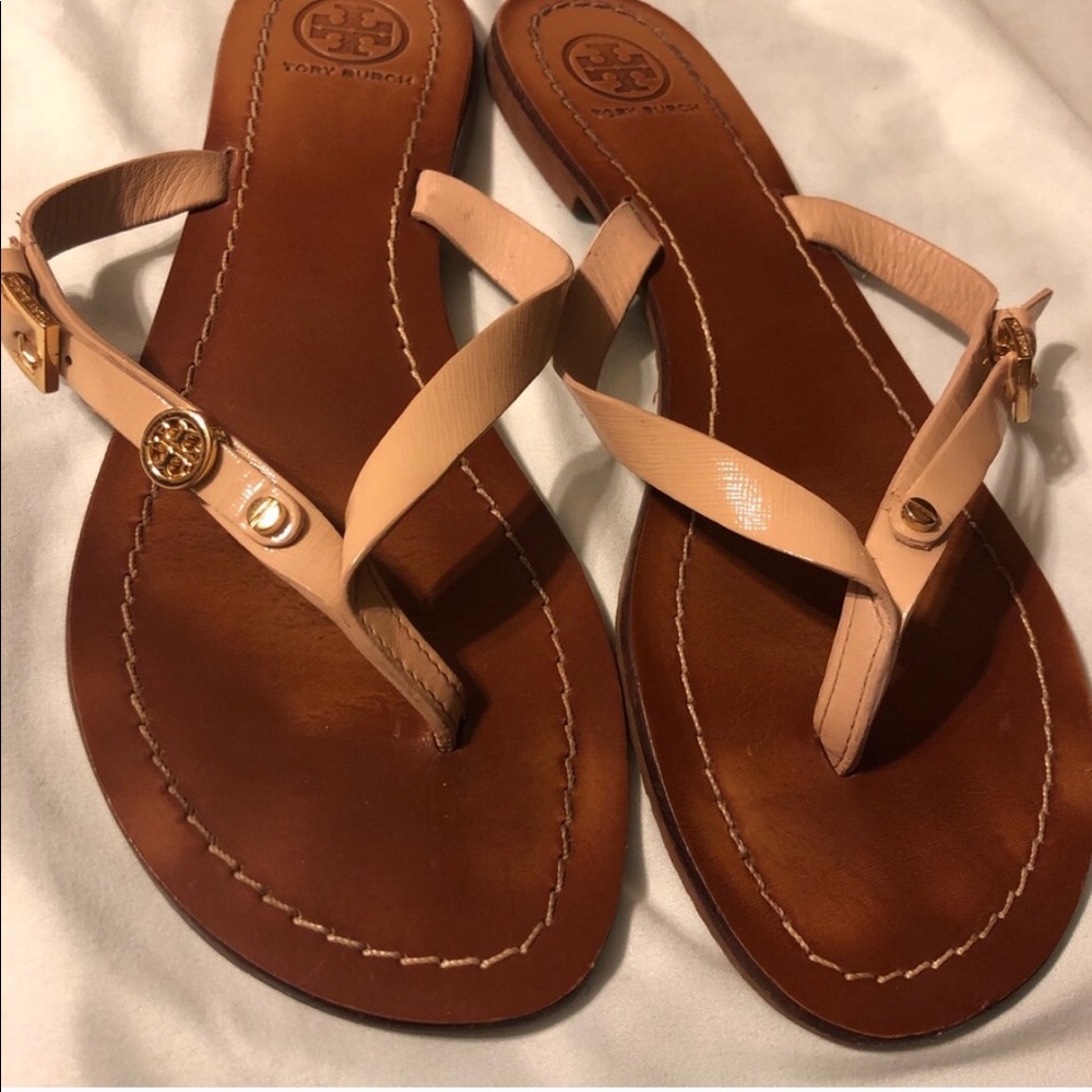 Tan/Nude Tory Burch Sandals 8